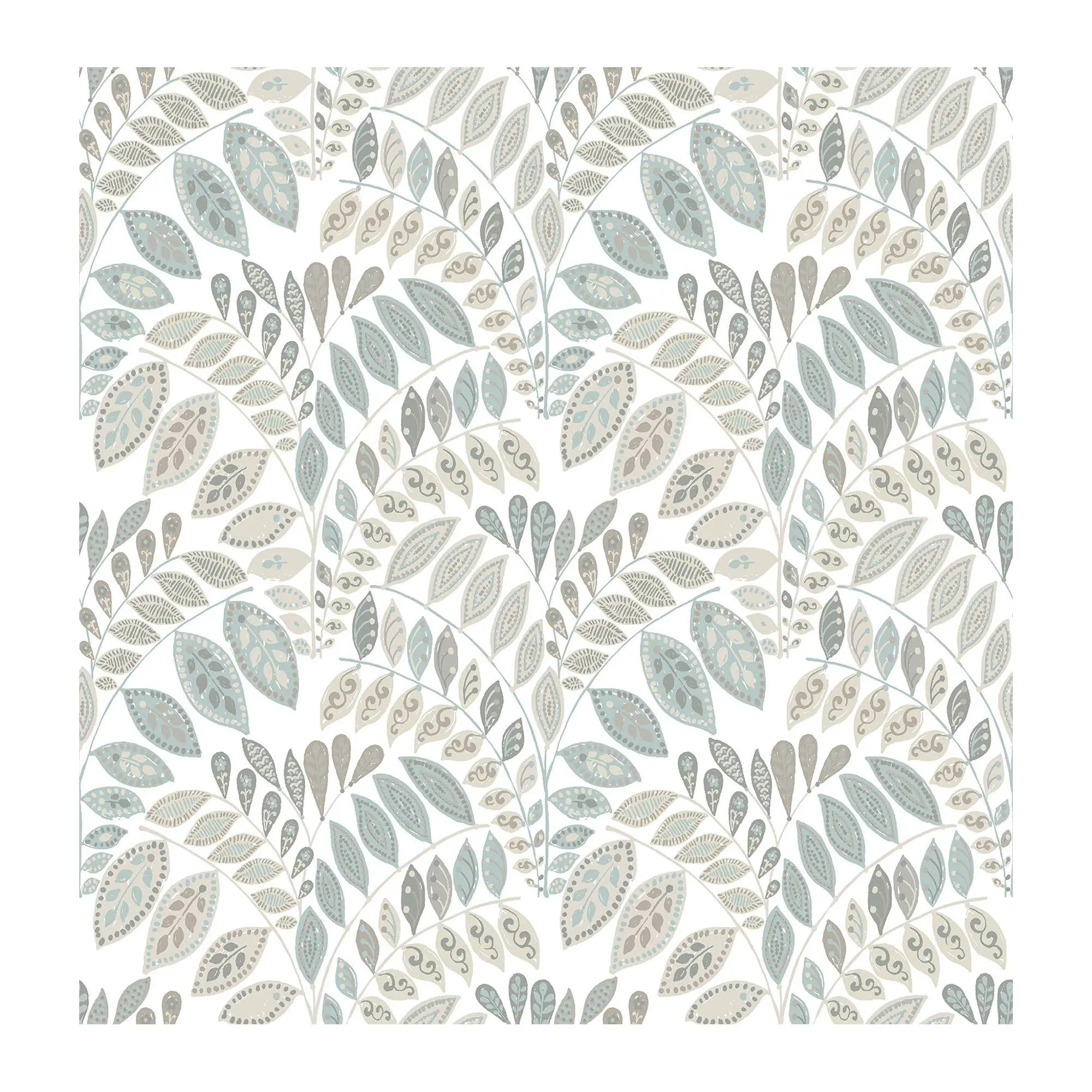 NuWallpaper Gustavus Grey Peel and Stick Wallpaper