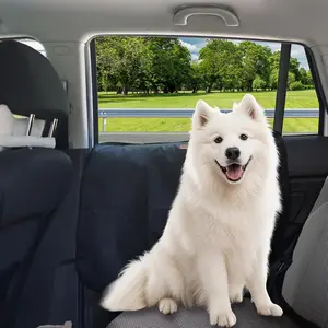 2 Packs Dog Car Door Protector - Waterproof Pet Car Door Cover Anti Scratch Vehicle Door Protector, Guard for Car Doors Dogs Claws Travel Back Window Nails Scratching Covers (Snap-fit Type)