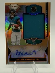 2024 Panini Certified - Freshman Fabric Auto Brian Thomas Jr. #FMS-BTJ /275 RPA