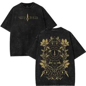 Retro Limited Sleep Token Even In Arcadia "Dangerous" Shirt, Unisex Rock Band Washed Heavyweight T-shirt, Gift For Gothic Punk Emo Grunge