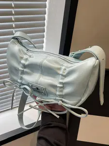 Fashion bright color multi-shoulder messenger bag, Valentine's Day gift comfortable wide shoulder strap design messenger bag, personality niche storage Joker suitable for daily commuting, shopping and dating, Fashionable Crossbody Bag.