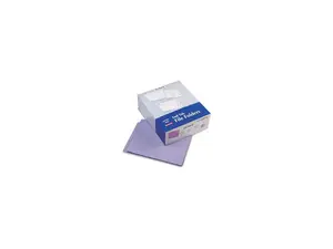 Tops Pendaflex H110DPR Reinforced Two-Ply Folders  Straight Cut  End Tab  Letter  Purple  100/Box