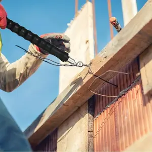 1pc Semi-automatic Rebar Hook, Straight Pull Tie Hook, Wire Binding Tool, Rebar Tie Wire Hook