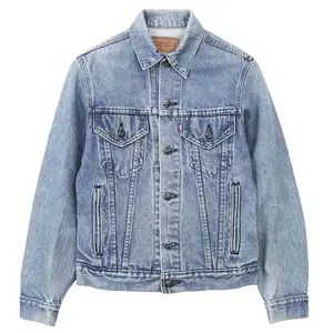 Pre-owned Chrome Hearts Cotton Small Leather Goods x Levi’s Denim Jacket