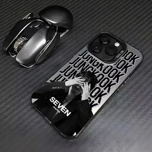 Stylish Jung Kook Phone Case Compatible with for iphone 16, 15, 14, 13, 12, 11 Pro Max, X, XR, XS Max, 8, And 12 Plus, Featuring a Matte Anti-Drop Back Cover.