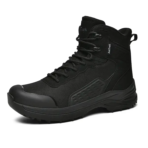 Norwell Metroforce Men's Tactical Boots Lightweight Comfortable All-Day Work Boots with Black Oxford Fabric Mesh Lining for Motorcycle Combat Hiking 8 Inches Safety Outdoor Security Work Shoes - Footwear SpringStatements