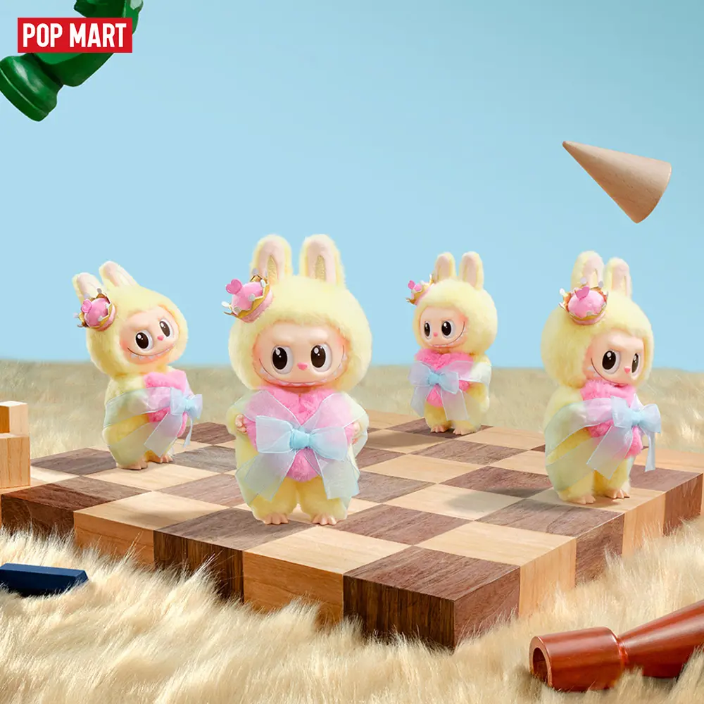[Ship in 72h]THE MONSTERS Let's Checkmate Series-Vinyl Plush Hanging Card
