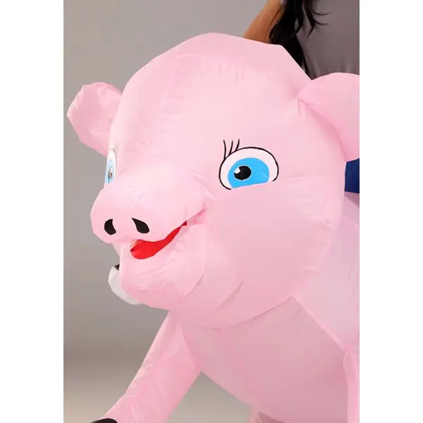 Adult Inflatable Ride on Pig Costume