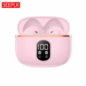 Wireless Earphone, True Wireless Earbuds, In-ear Design Earphone With LED Display, ANC Noise Cancelling Headphone With Mic For Sports Gaming, Multifunctional Earbuds, Lightweight Wireless Earbuds