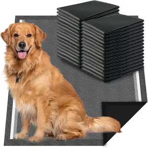 Charcoal Dog Pee Pads Extra Large 24"x36", Puppy Pads XL 40Count, Potty Pads for Dogs, Disposable Urine Bed Pads for Odor-Control, X-Large Piddle Underpads, Training Liners for Housebreaking