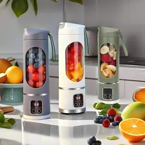 Mini Juicer Blender – Best 2-in-1 Smoothie Maker & Ice Crusher | Perfect for Fresh Juice, Liquid Diets, Shakes, Baby Food | Portable USB-Rechargeable Cup for Home, Office, Dorm | Easy to Clean & Great Back-to-School Gift Vegetable