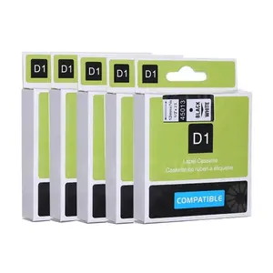 5-Pack Compatible Color Ribbons for Dymo Labelmanager Models, Fits Labels 45013/45018/45023/45024/45022/45021, Enhance Your Labelling Efficiency