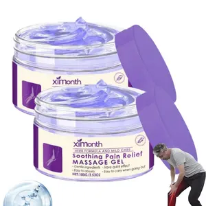 Soothing Body Massage Gel, Moisturizing Non-Greasy Formula, Ideal for Knee Lumbar Neck Hands & Feet, Unisex Body Care Product For Women & Men.