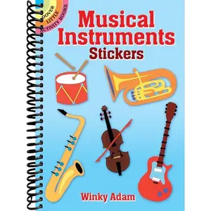 Musical Instruments Stickers (Dover Little Activity Books: Music)