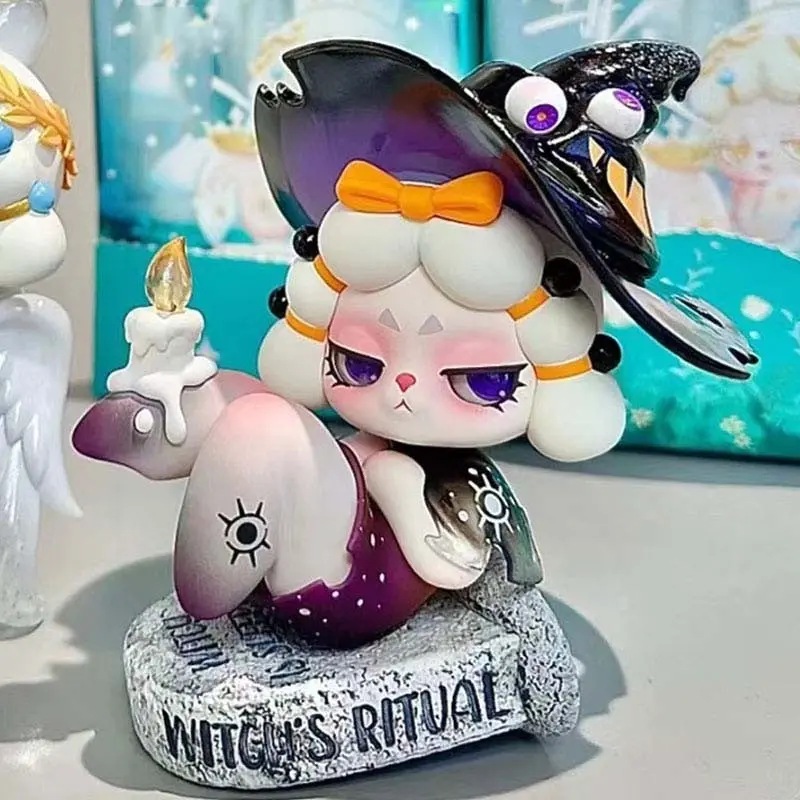 Cute Female Figurine Rara the Protagonist of Your Story Series, Cute Cartoon Figurine Fantasy Character Desktop Statue Decoration, Kawaii Desktop Decoration, Perfect Gift for Birthdays & Parties