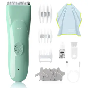 Baby Hair Clippers - Ultra Quiet Electric Hair Trimmer, Cordless Rechargeable Waterproof Haircut Kit for Kids Infants & Adult.