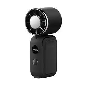 The Ice Fan is a travel-friendly clip-on handheld fan featuring a 2000mAh rechargeable battery, 5-speed settings, 360° adjustable airflow, USB-C charging, and up to 8 hours of battery life. It’s ideal for travel, the office, camping and shopping. cooling
