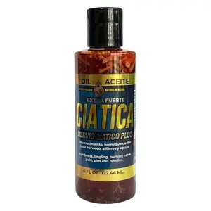 Aceite Extra Fuerte para el Nervio Ciático 6 oz, Natural de Mexico Oil Body Care Comfort