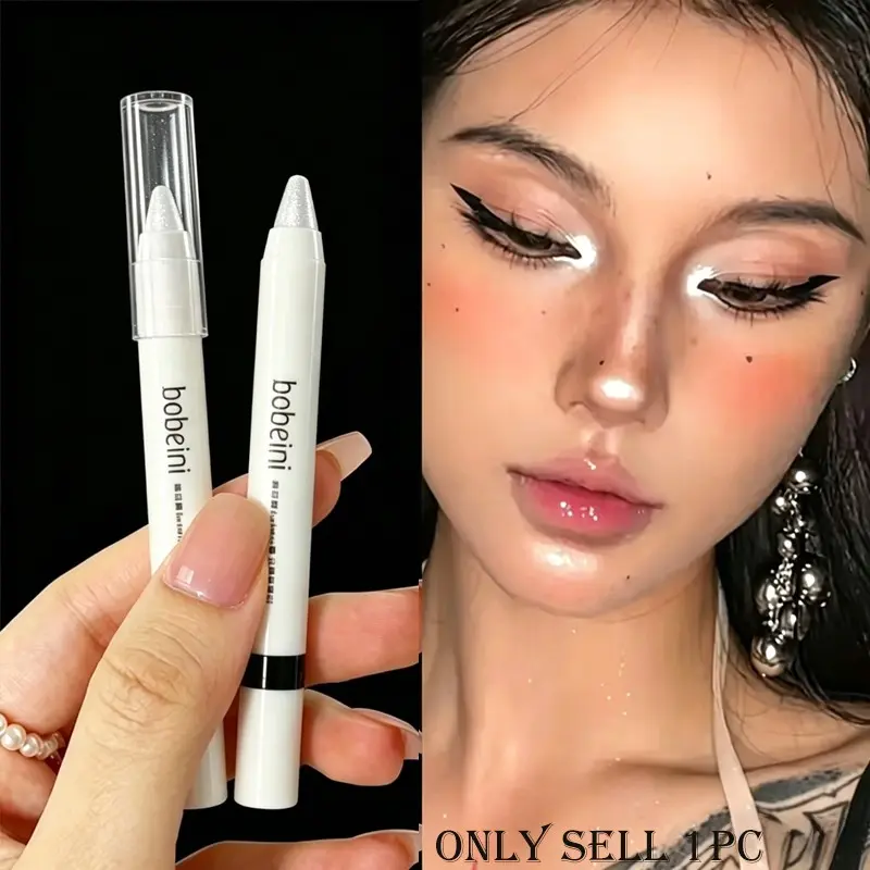 Multi-area contour highlighter pen, define brow bone, cheekbone and nose bridge, create three-dimensional facial features, Highlighter Makeup, Highlighter Stick