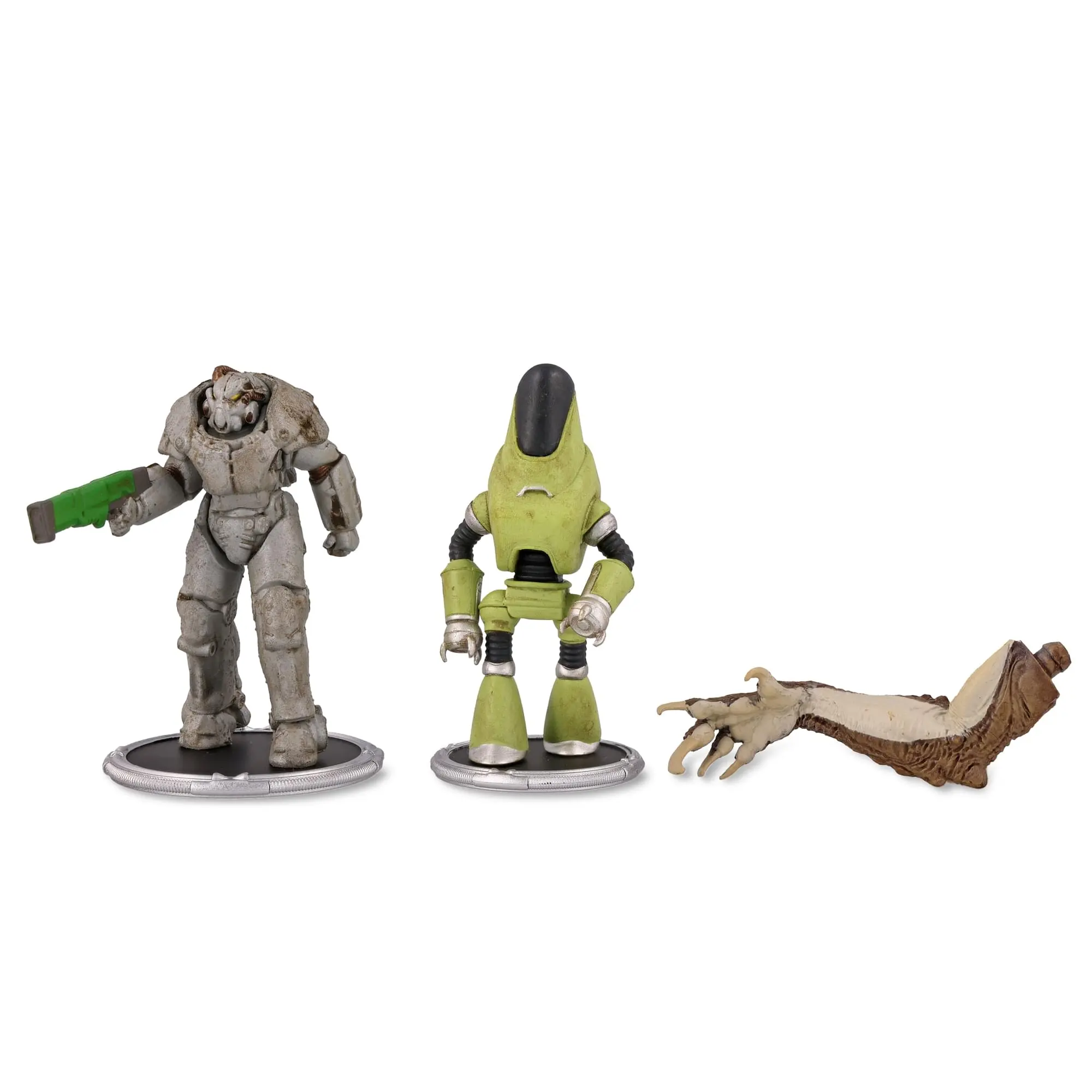 Fallout X01 and Protectron Mini Figure Set (Build-a-Figure Deathclaw), Action Figure Model, Themed Figure