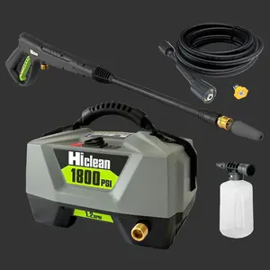 1800 PSI  Electric Pressure Washer, Compact Small Power Washer for Cars, Driveways, and Patios