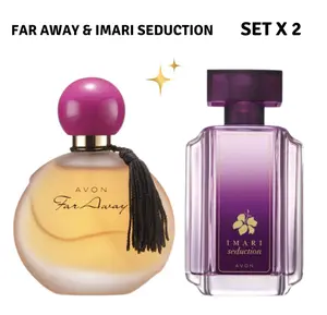 Avon Far Away & Imari Seduction Perfume Set  2-Piece Fragrance Collection