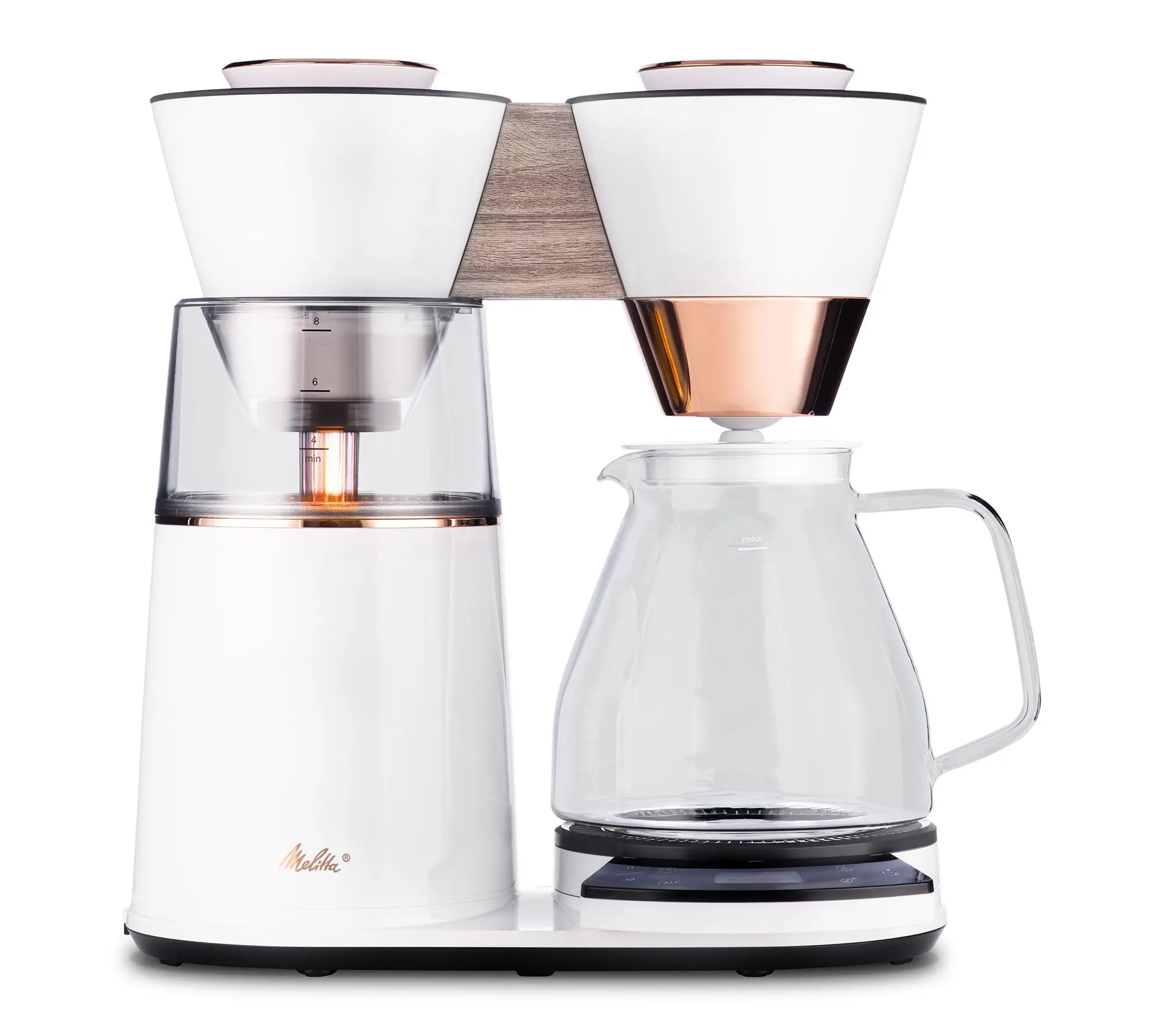 Melitta Vision 12-Cup Luxe Drip Coffee Maker, White