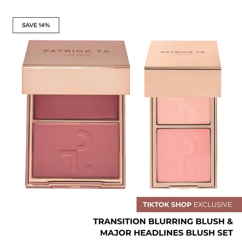 Transition Blurring Blush & Major Headlines Blush Set