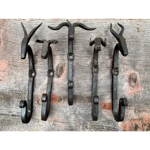 Mini Animal Hooks -- Ram Bull Longhorn Unicorn Gazelle Antelope