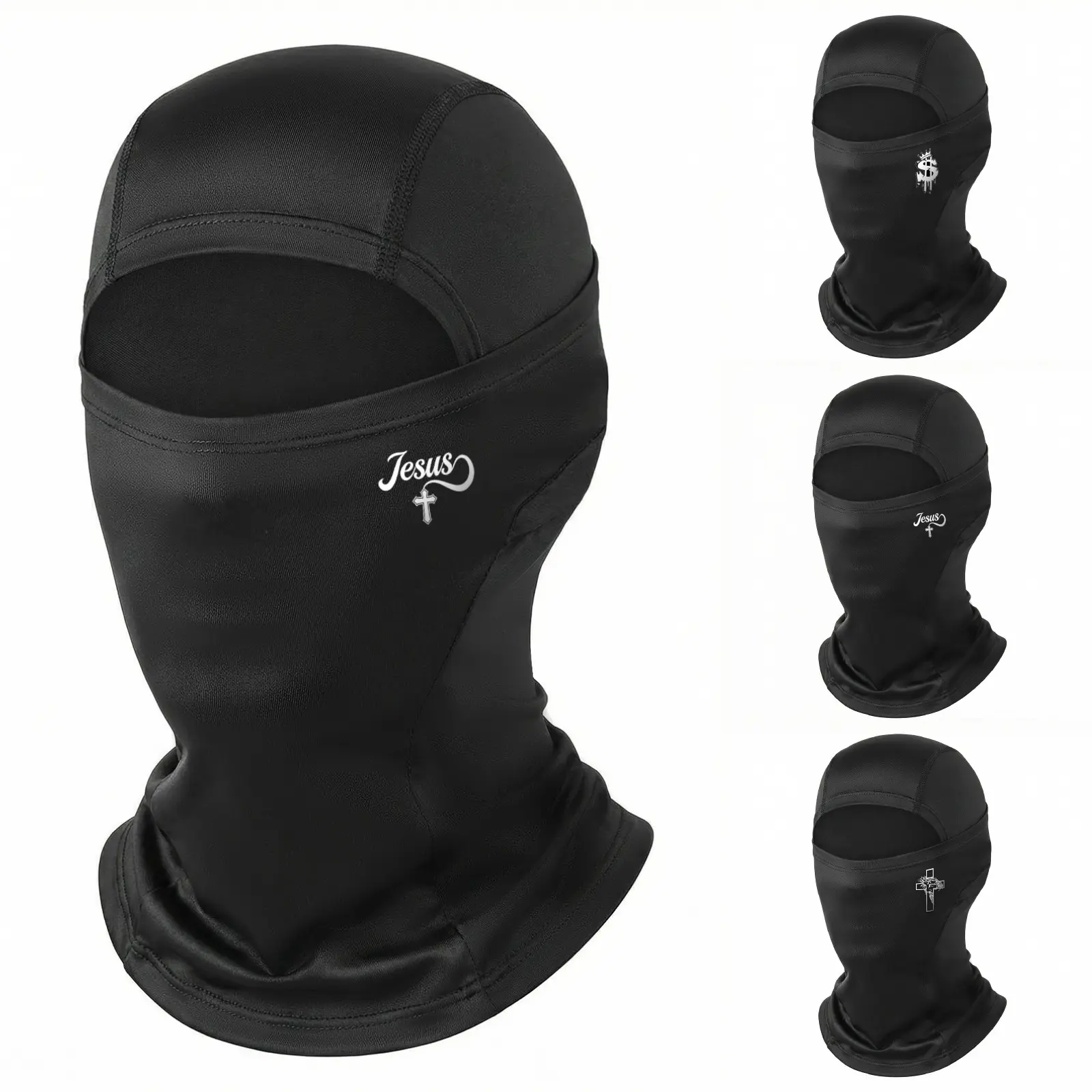 3 Pack Ski Mask Sun UV Protection Hood Breathable, Balaclava Face Mask for Men Women - Motorcycle Fish Running Skiing Snowboarding