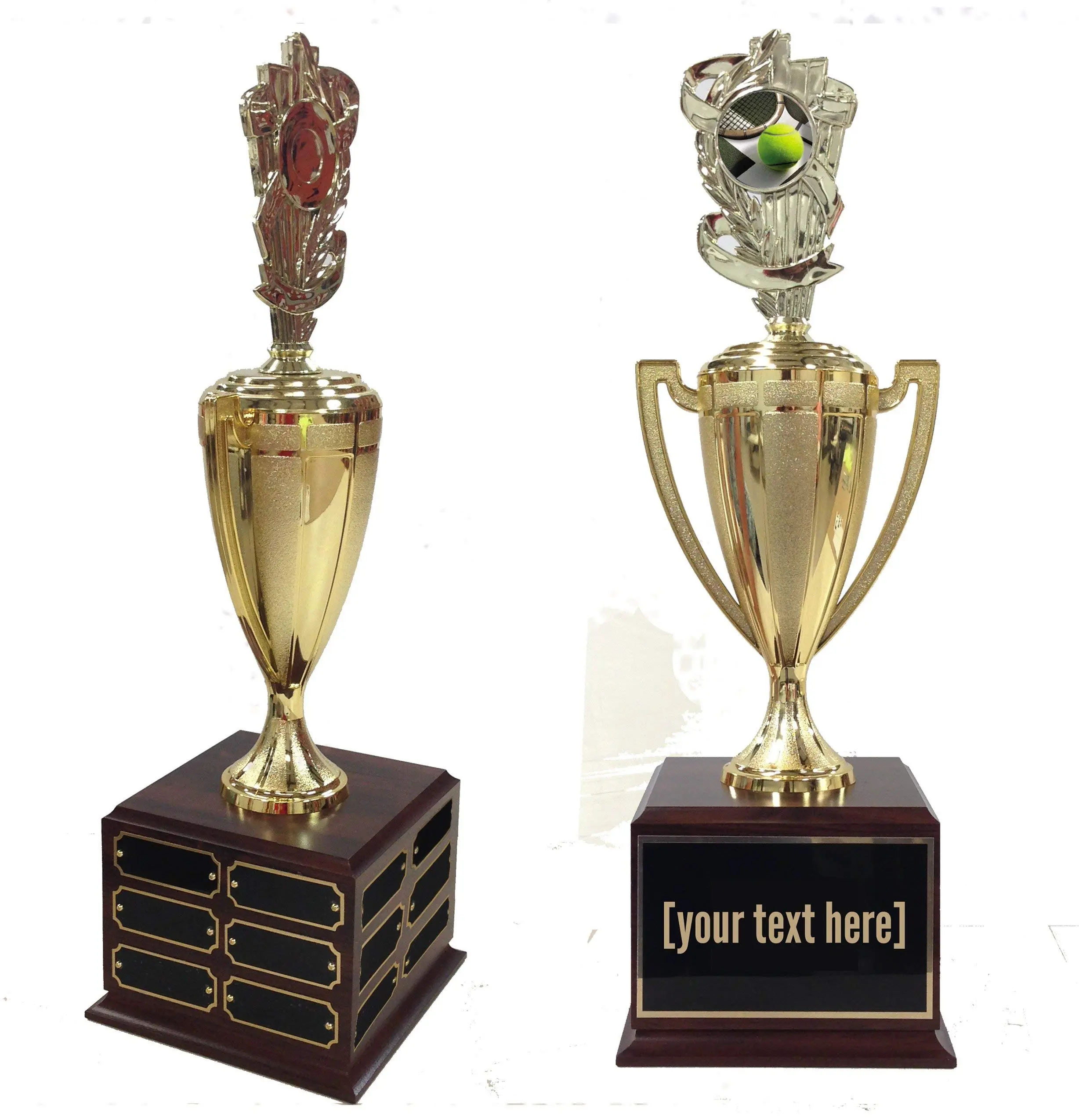 Tennis Traveling Trophy (with logo)
