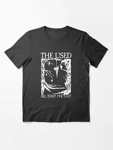 2000s Band Tee THE USED T-Shirt Rock Band Tee McCracken T-Shirt In Love and Death T-Shirt 21st Century Emo Music King T-Shirts Fashionable Short-Sleeve T-Shirts for Men and Women in All Seasons