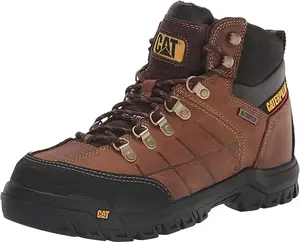 CAT Men’s Threshold Waterproof Steel Toe Work Boot, Work & Safety Footwear, Worker Shoe, Shoes for Unisex