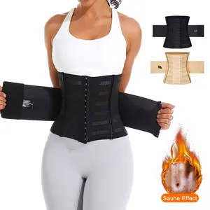 curvyfaja woman corset firm control body steel bone waist trainer improves back posture hourglass figure post-surgery recovery solid color control Short waist-cinching shapewear, lightweight for summer, can be worn externally, with pressure band, seamless