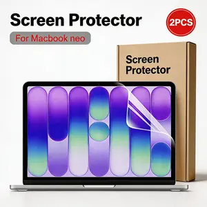2pcs High-Quality HD Laptop Tempered Glass Film for Macbook Neo 2026 A18 Pro, Anti-Scratch, Anti-Fingerprint, Clear Protection