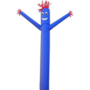 20ft Advertising Inflatable Tube Man Blow Up Giant Waving Arm Fly Puppet Christmas Halloween Decorative Signs for Business Store Party Club-Designed for 18" Blower(Not Include)