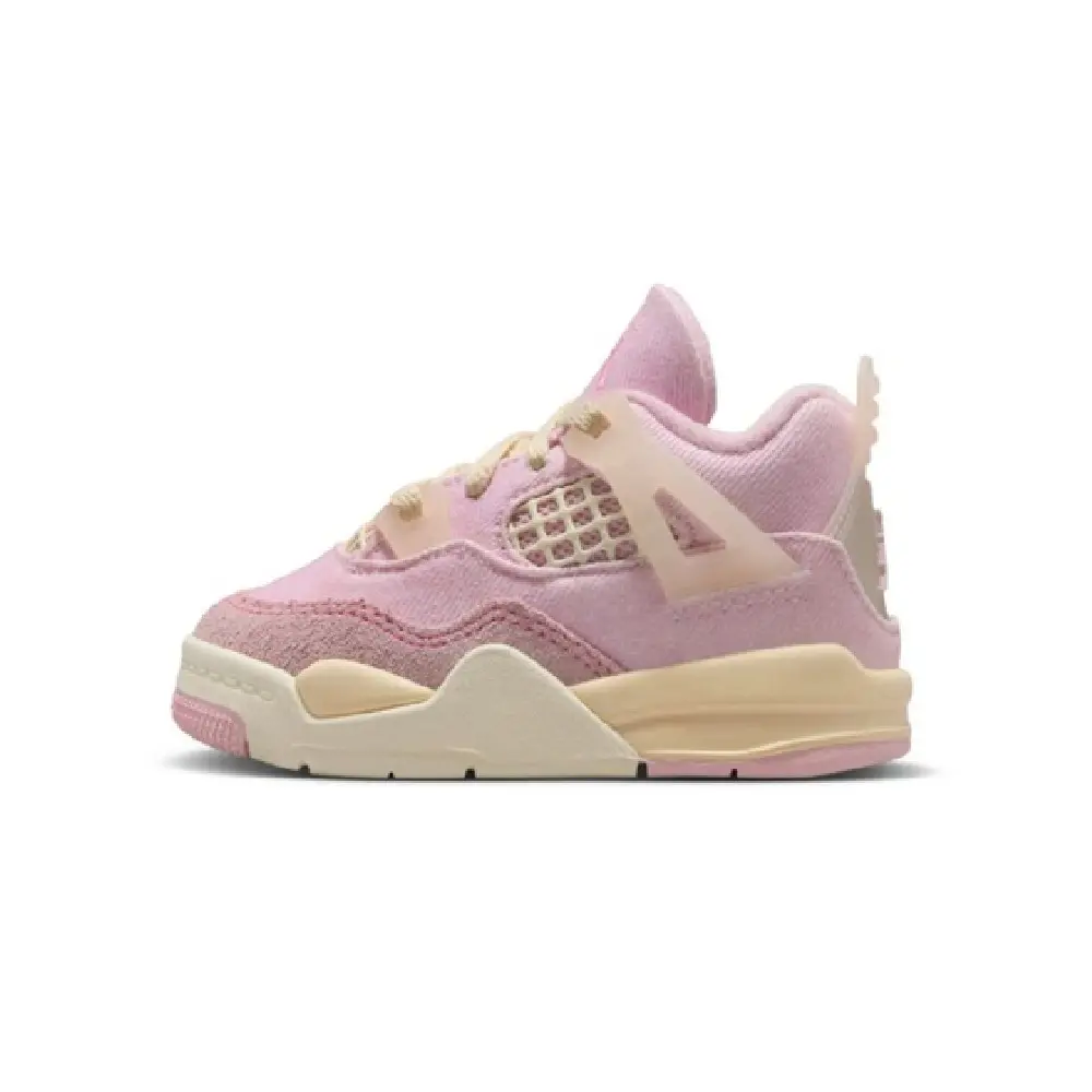 Toddler's Jordan 4 Retro Tex Pearl Pink/Iced Carmine (IB6714 600)