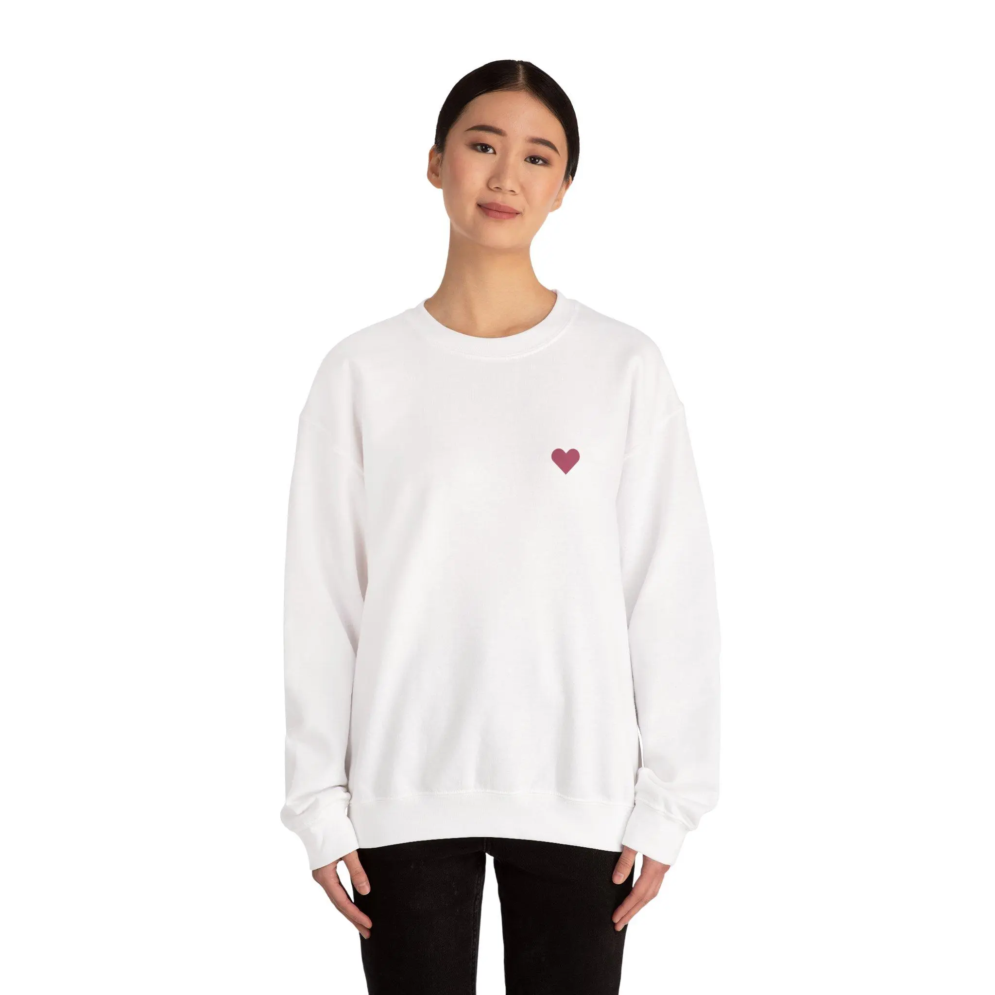 LOVE Looks Like This Sweatshirt - Meaningful Best Friend Gift/ care gesture gift / Midlife Women Rebuilding/ Soft unisex Crewneck