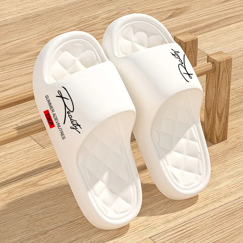 Unisex Pillow Slides, Cushioned Non-Slip EVA Sandals with a Thick Sole for Indoor, Outdoor, Bathroom, and Shower Use, Shoe, Footwear
