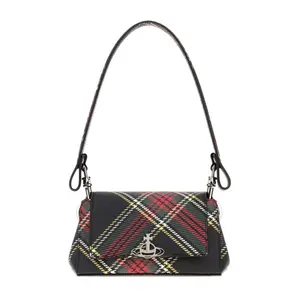 Vivienne Westwood Hazel Logo Leather Mini Shoulder Bag for Women