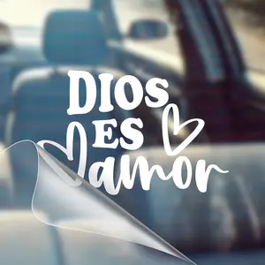 Dios Es Amor – Christian Car Decal Sticker