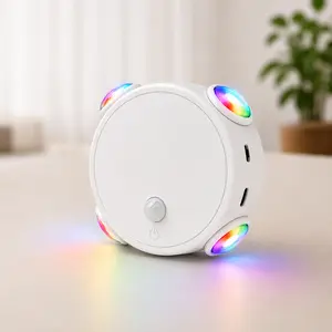 USB Rechargeable Smart LED Wall Spotlight - Motion Sensor, Magnetic Stick-On, Dimmable Full-color RGB, Dusk-to-Dawn Auto Sensor for Bedroom, Kitchen, Wardrobe sensory lamps