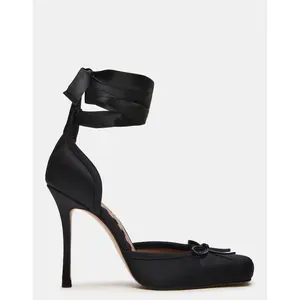 Steve Madden LARINA BLACK SATIN