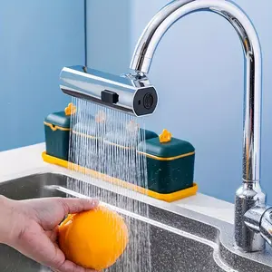 1pc Multifunctional RV Kitchen Universal Three Water Outlet Modes Kitchen Sink and Bathroom Sink Faucet Replacement Accessories Faucet Adapter, Bathroom Washbasin Faucet, Sink Faucet Replacement Accessories, Household Essentials,