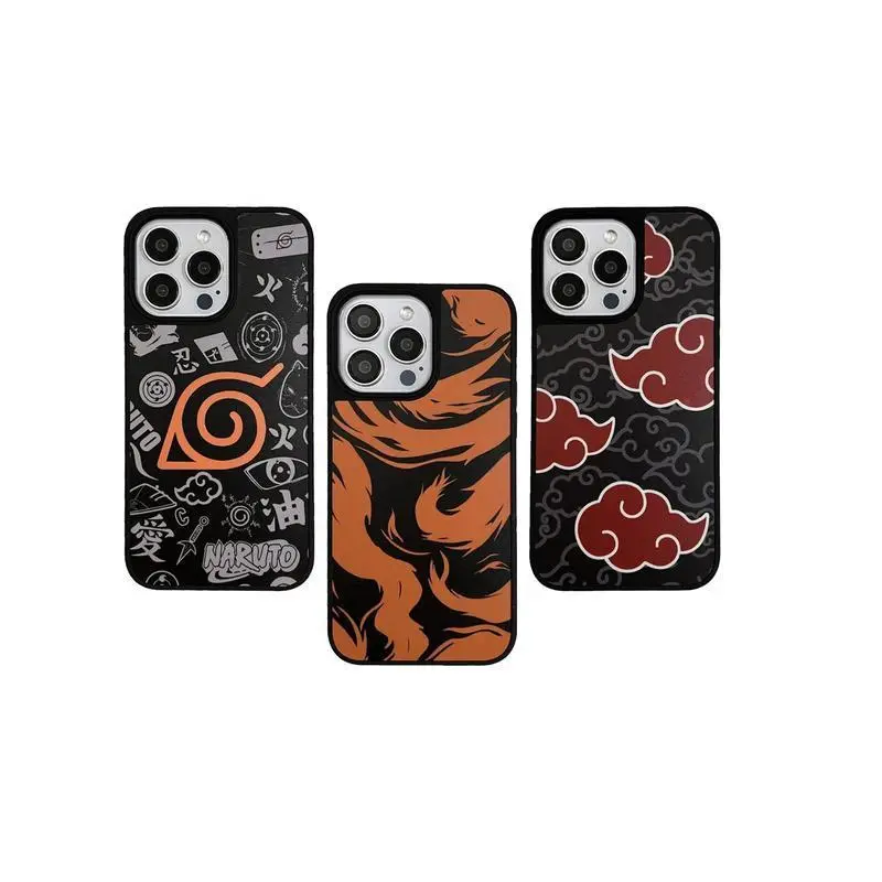 Anime Naruto Phone Case Suitable for iPhone 17/16/15/14/13/12/11 Pro Max/Plus and  Samsung Galaxy S23FE/22/23/24/25, Manga Phone Case Accessories, Anime Cover Phone Devices Protection Smartphone Protector