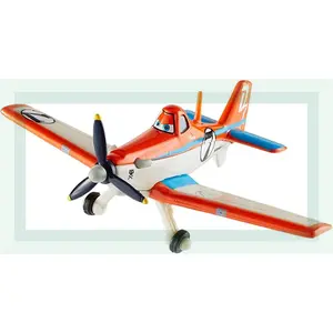 Planes No.7 Orange Dusty Crophopper 1:55 Metal Diecast Planes Fire and Rescue Educational Toys Decorative Gifts(Gag Toys & Practical Jokes)(Gag Toys & Practical Jokes)