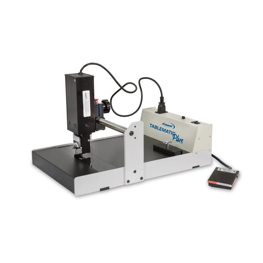 COUNT Tablematic Plus Hand-Fed Numbering Machine
