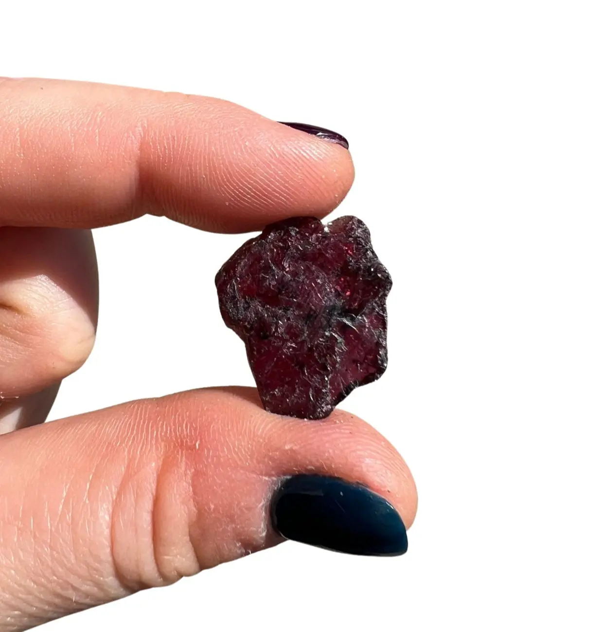 Raw Garnet Crystal for Jewelry Making and Home Decor