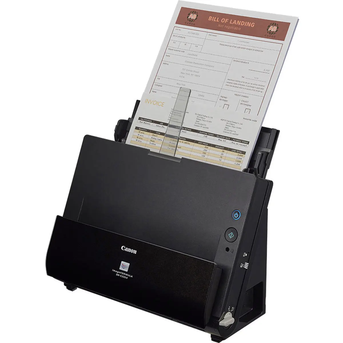 Canon imageFORMULA DR-C225 II Office Document Scanner, Auto Ocr, Double-Sided