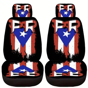 Universal Car Seat Covers, Thick Print Design, Fits Tesla Model Y, Small Cars, Suvs, Halloween Christmas Gift for Men Women